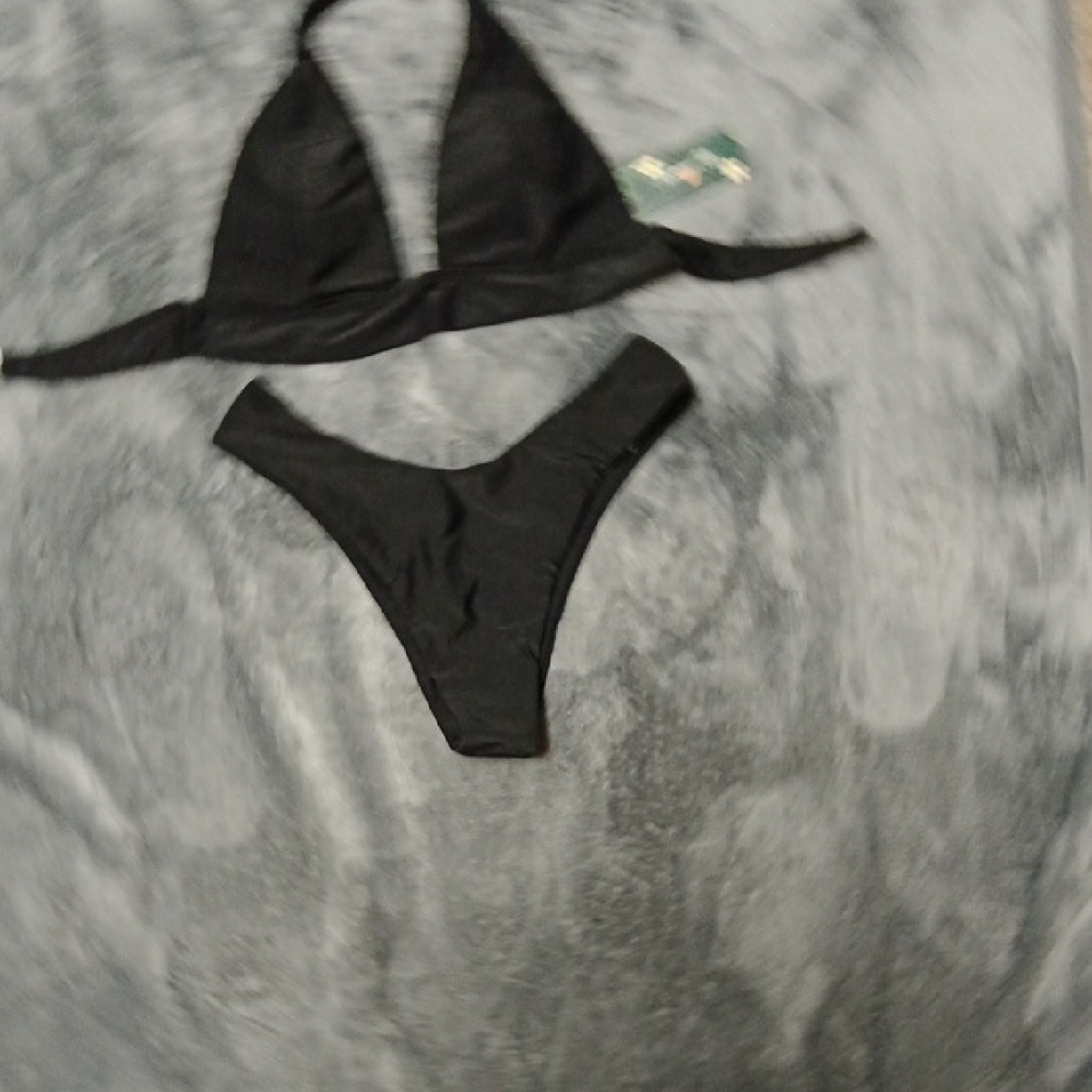 Black Women's Swimwear Set